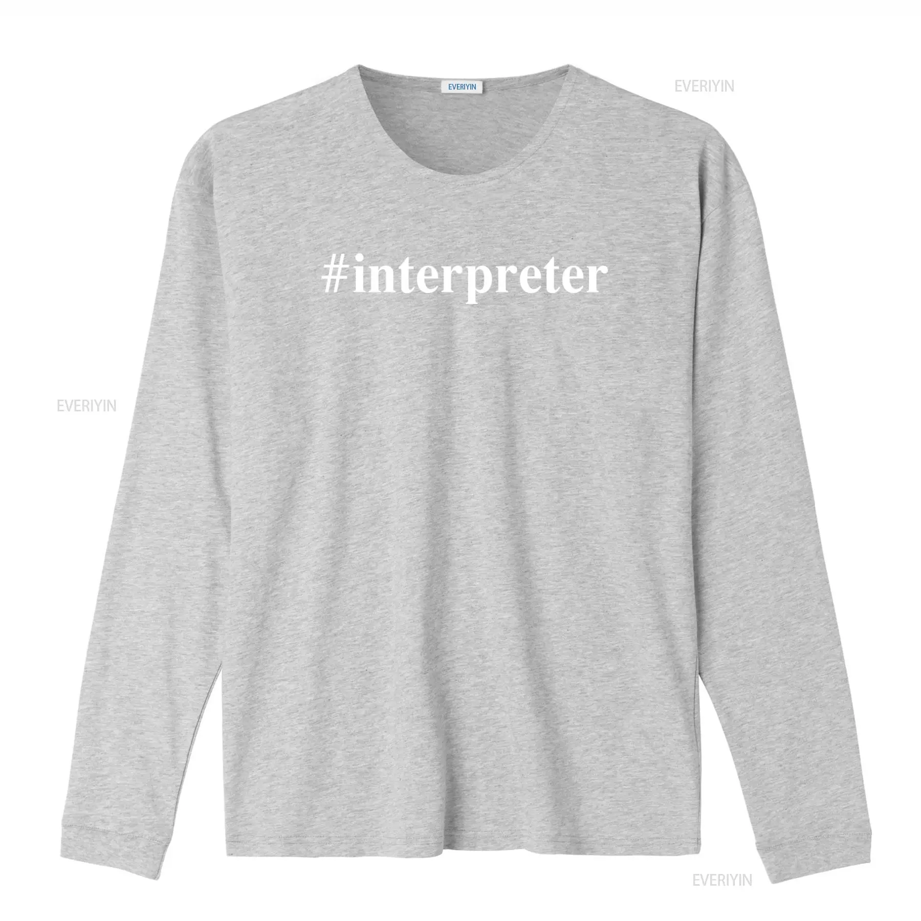 Interpreter T Shirt for Lingui - Vintage Fashion Hashtags reseña y precio