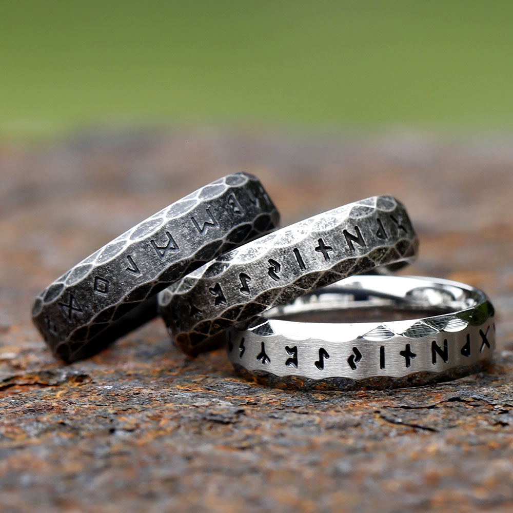NEW 6MM Stainless steel Ring P - Vintage Fashion Guide reseña y precio