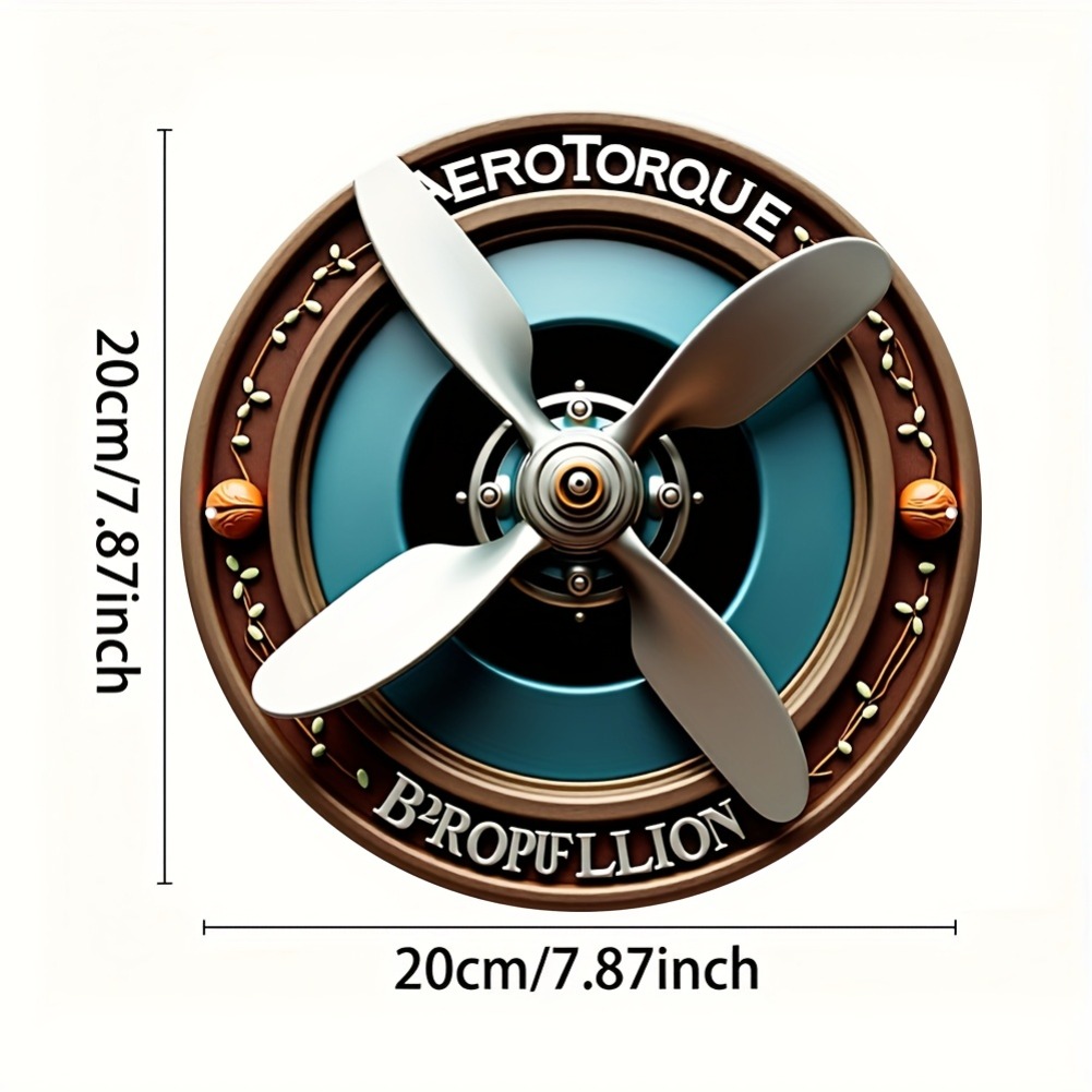 Vintage Airplane Propeller 2D  - Vintage Fashion Plates reseña y precio