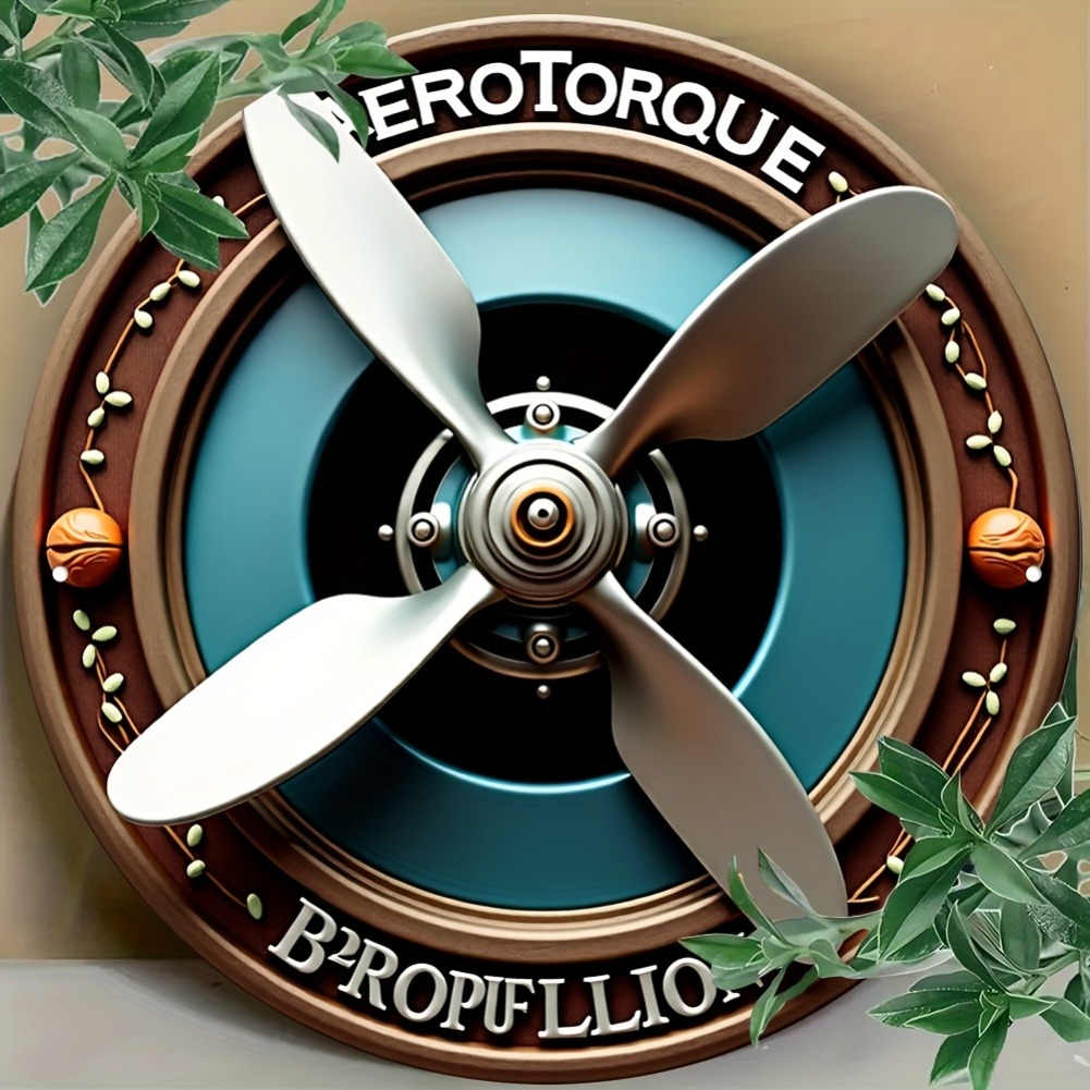 Vintage Airplane Propeller 2D  - Vintage Fashion Plates reseña y precio