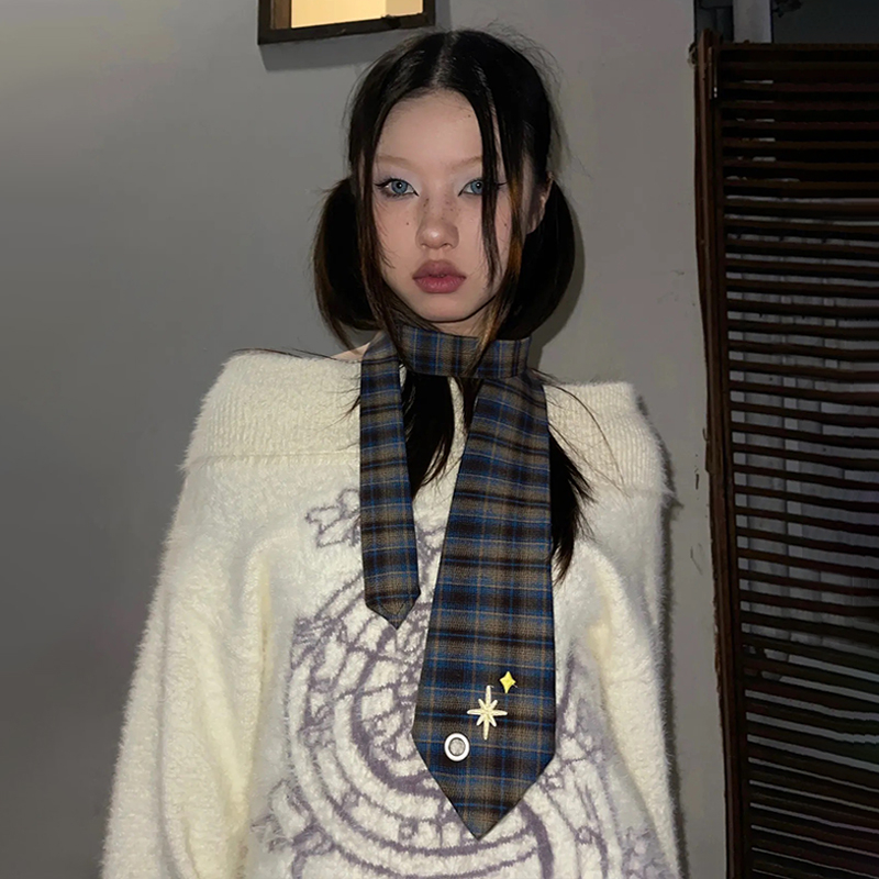 Karrram Japanese Y2k Embroider - Turtleneck Knit 90S reseña y precio