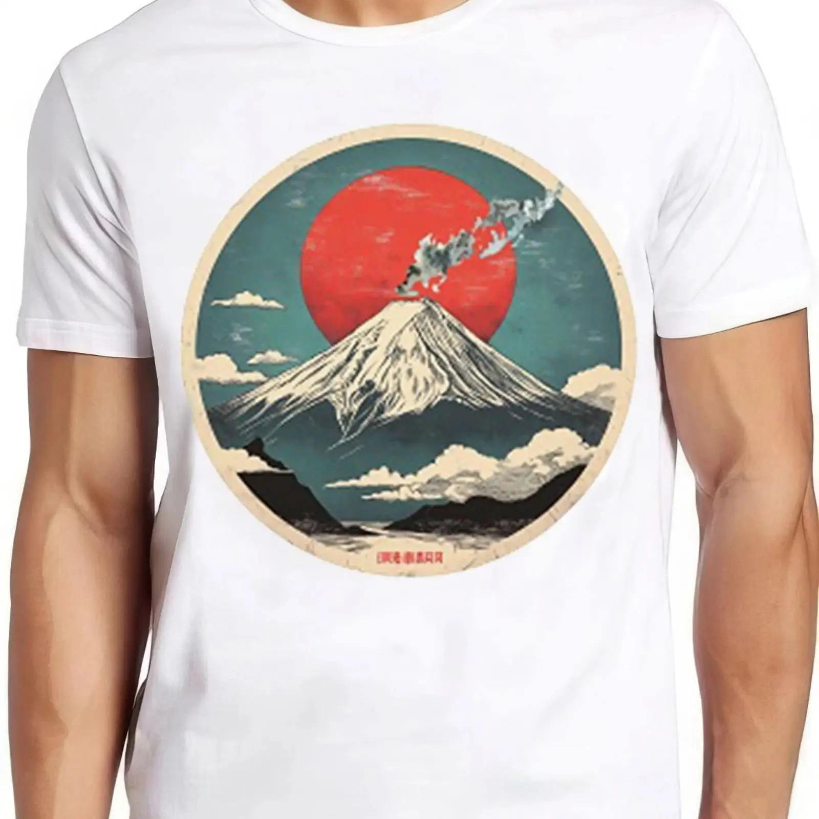 Fuji T Shirt san Mount Japan I - Vintage Fashion Icons reseña y precio