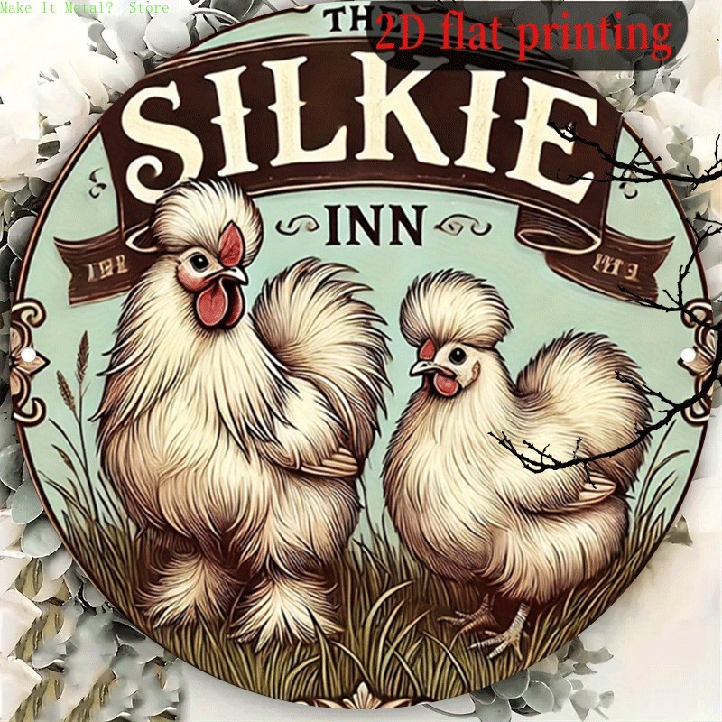Vintage The Silkie Inn Round T - Vintage Fashion Plates reseña y precio