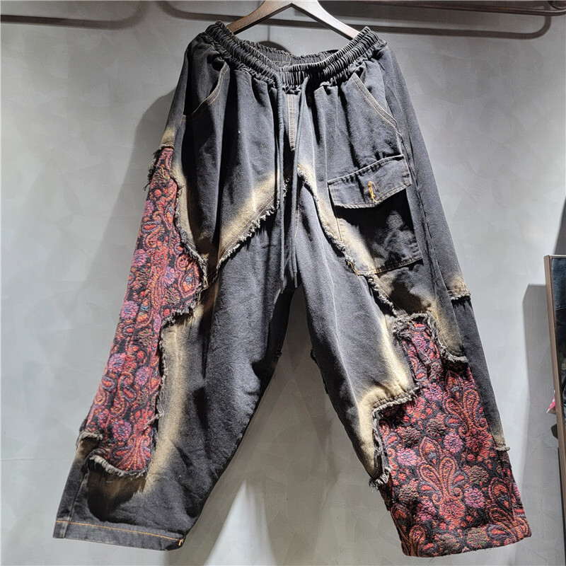 WTHT Fashion Women's Wash Patc - Patchwork Jean Jacket reseña y precio