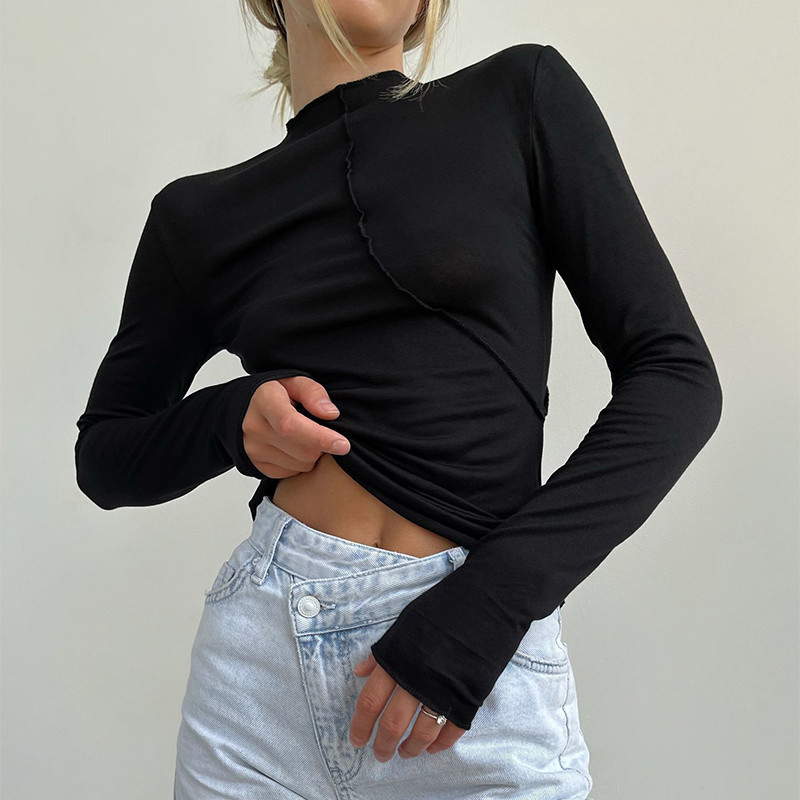 2025 Autumn Turtleneck Y2K Lon - Turtleneck Knit 90S reseña y precio