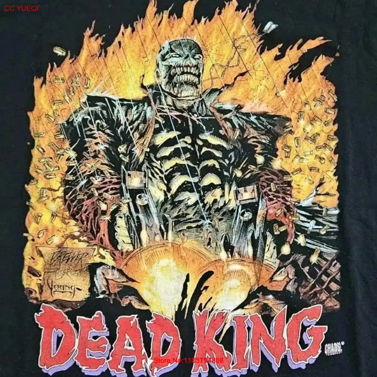 Vintage 90s Choas Comics Dead  - Vintage Fashion Victim reseña y precio