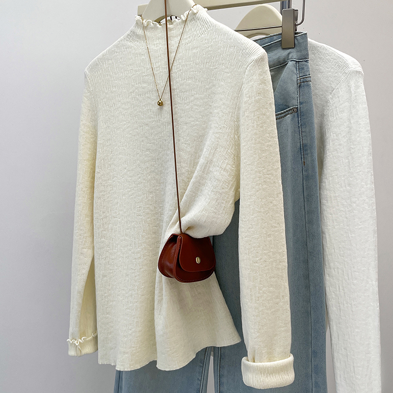 2024 Autumn New Colorful Stitc - Turtleneck Knit 90S reseña y precio