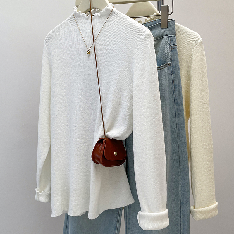 2024 Autumn New Colorful Stitc - Turtleneck Knit 90S reseña y precio