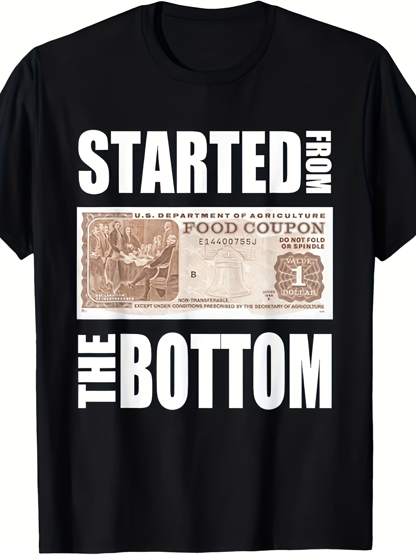 Men's Vintage Usda Food Stamp  - Vintage Fashion Icons reseña y precio