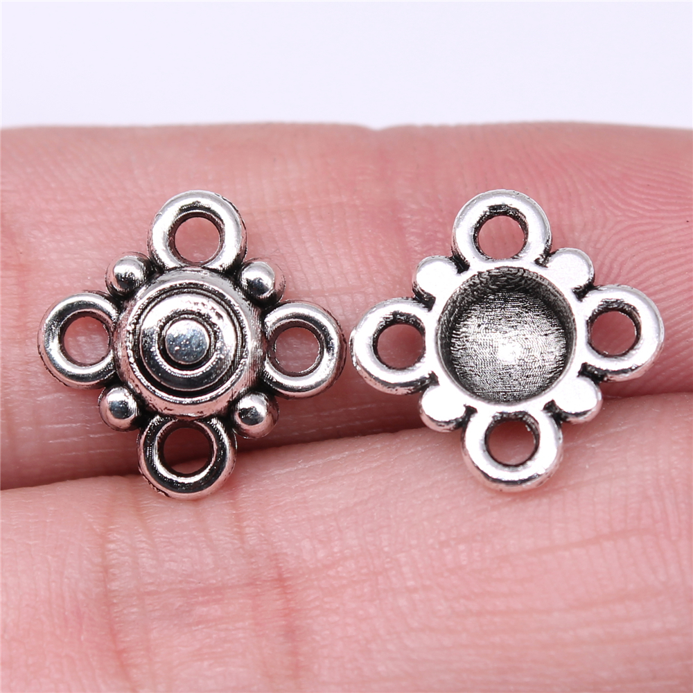 WYSIWYG 20pcs 15x15mm Antique  - Vintage Fashion Nova reseña y precio