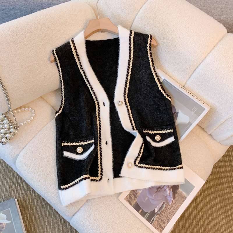 Black Warm 3 Piece Sets Womens - Turtleneck Knit 90S reseña y precio