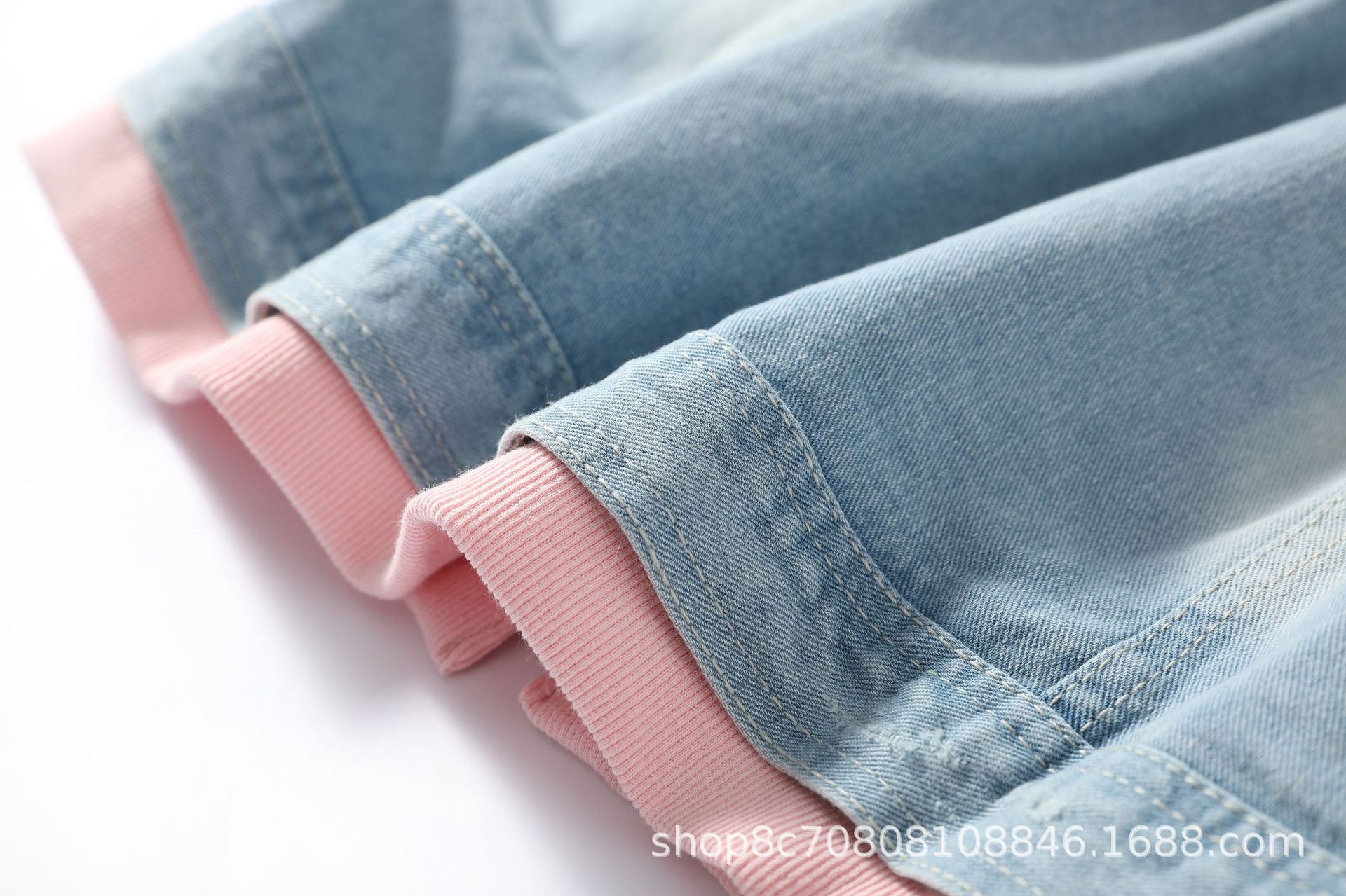European Style Loose Hooded Pa - Patchwork Jean Jacket reseña y precio