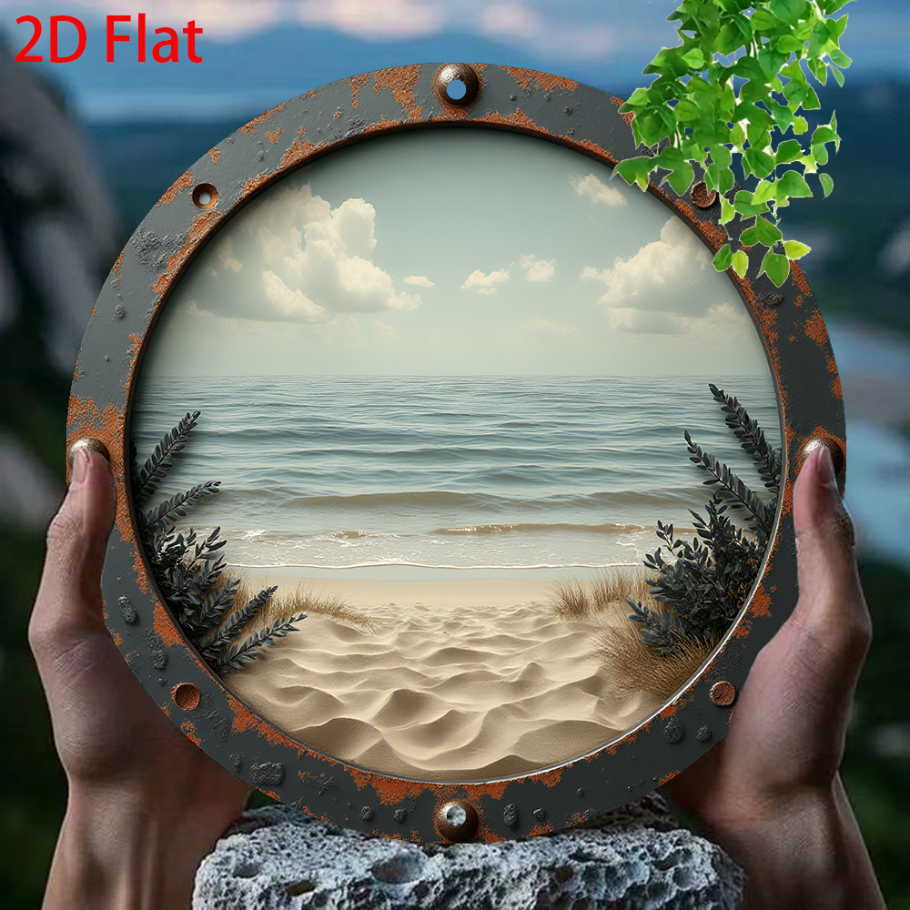 2D Flat - 1pc Vintage Round Al - Vintage Fashion Plates reseña y precio