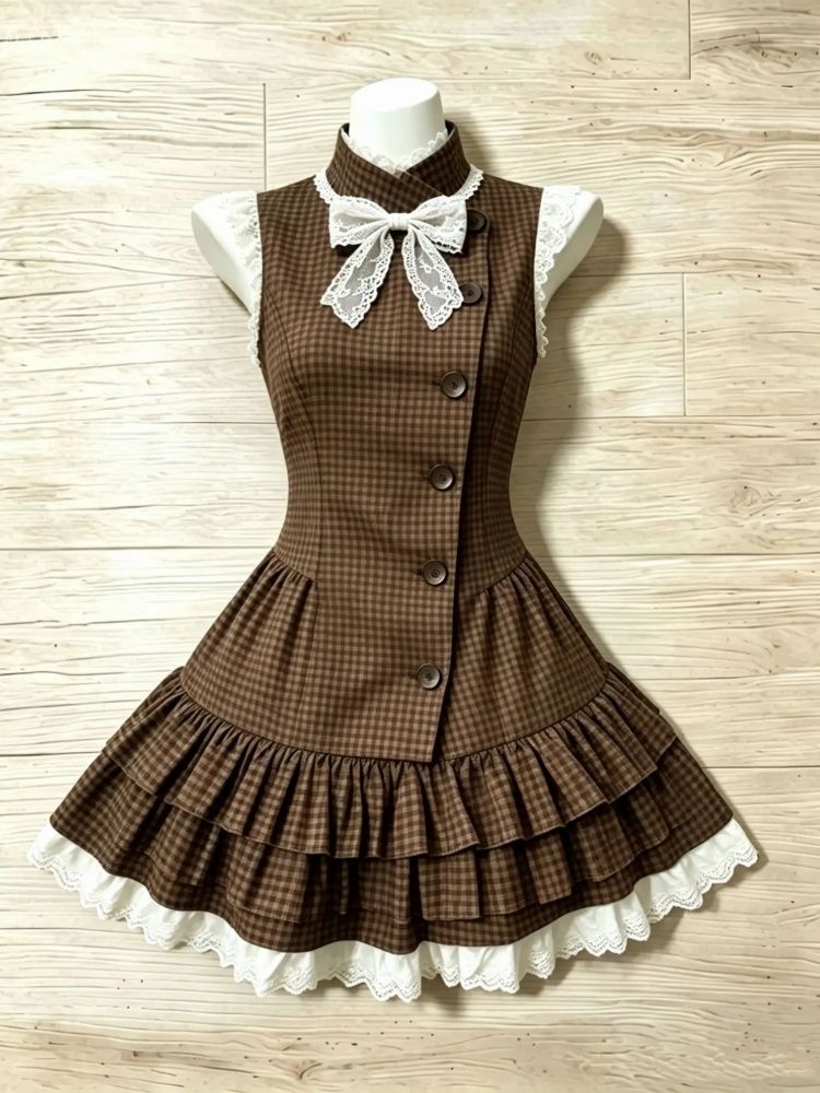 Himekaji Dresses Vintage Y2k 2 - Turtleneck Knit 90S reseña y precio
