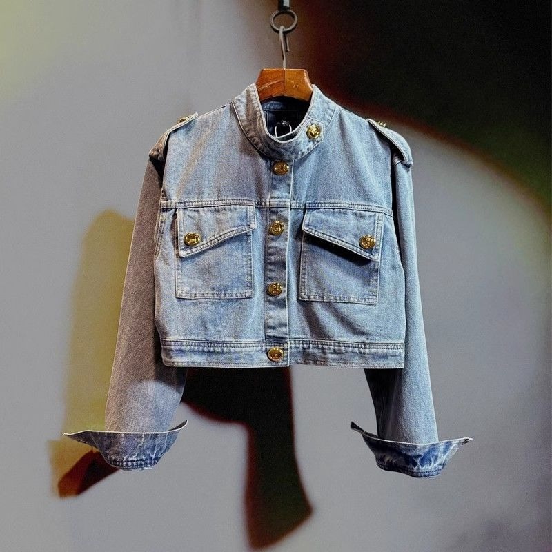 Blouse Jacket Women's Autumn R - Patchwork Jean Jacket reseña y precio