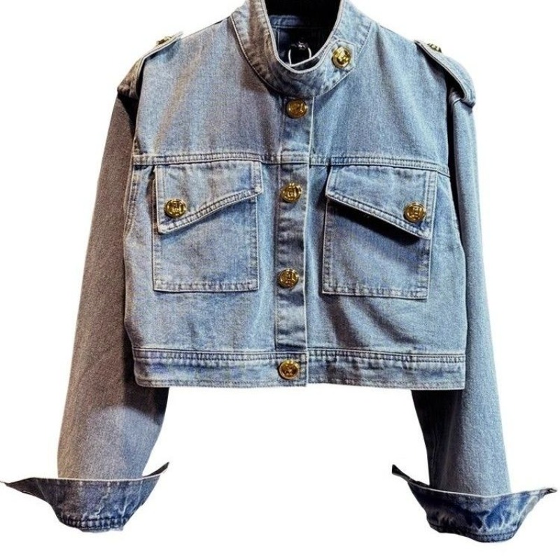 Blouse Jacket Women's Autumn R - Patchwork Jean Jacket reseña y precio