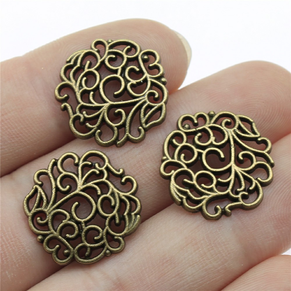 10pcs 18x18mm 2 Colors Antique - Vintage Fashion Nova reseña y precio