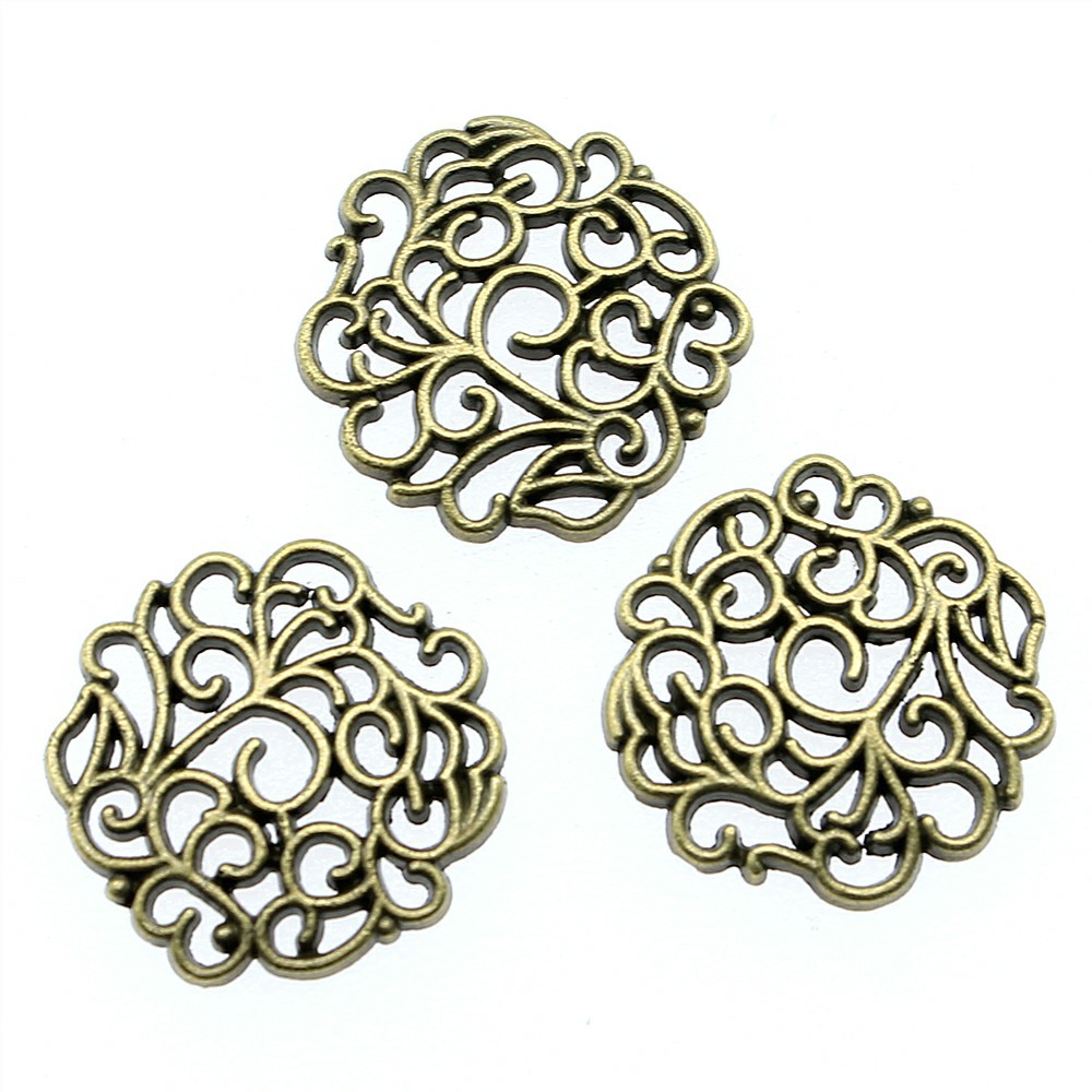10pcs 18x18mm 2 Colors Antique - Vintage Fashion Nova reseña y precio