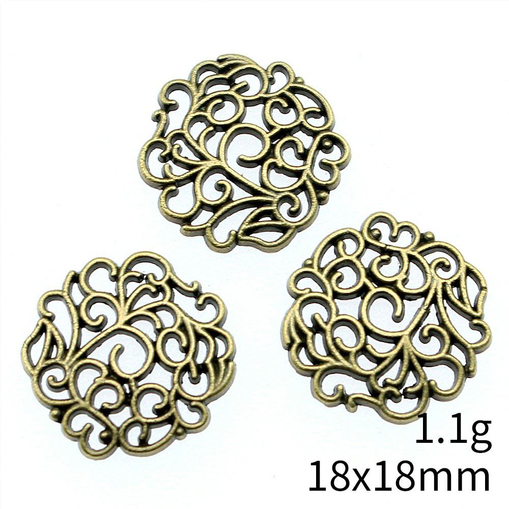 10pcs 18x18mm 2 Colors Antique - Vintage Fashion Nova reseña y precio