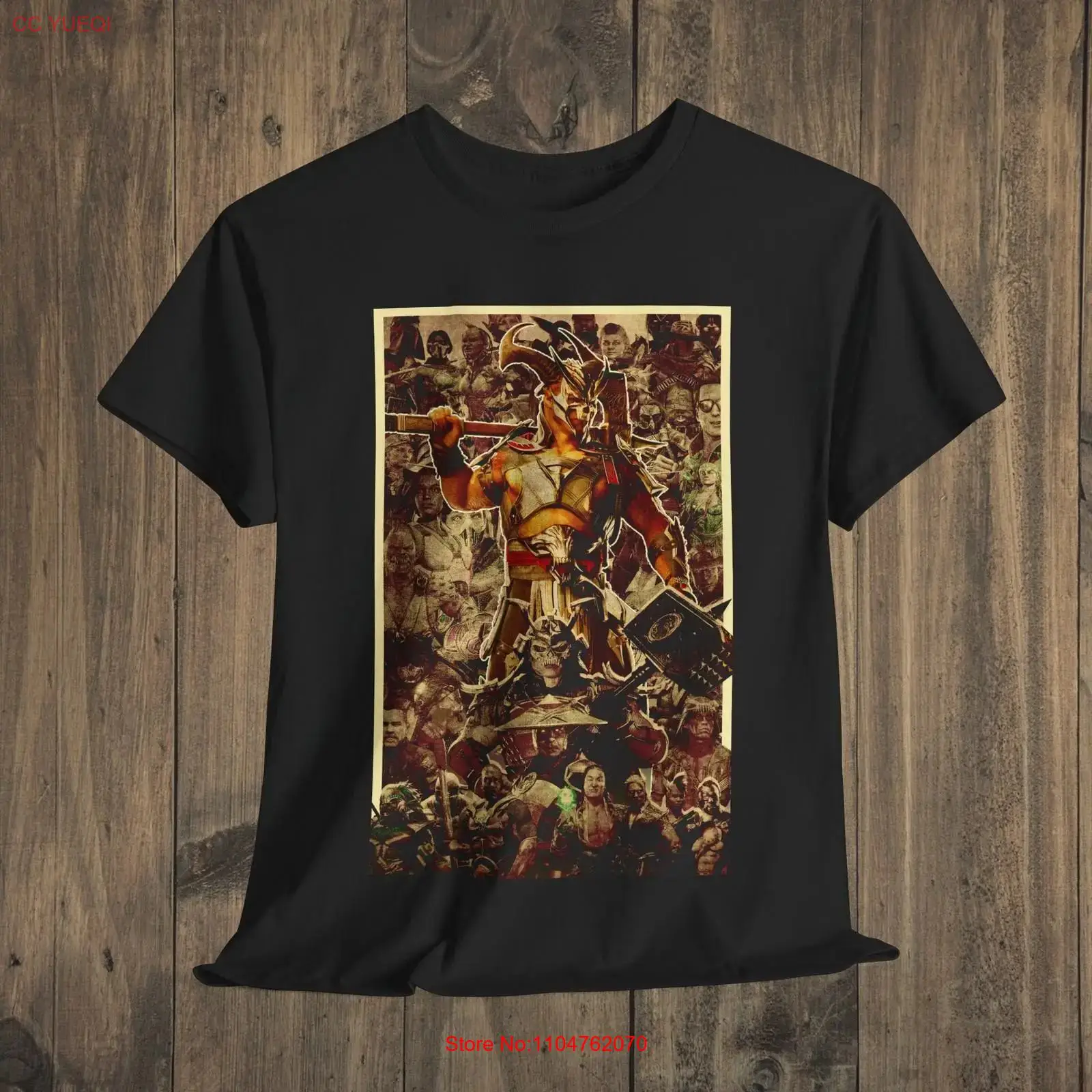 Iconic Gaming Fighter T Shirt  - Vintage Fashion Icons reseña y precio