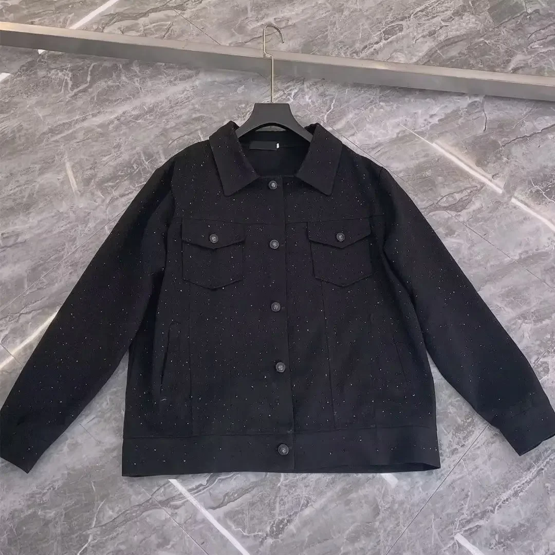 Jeans Coat for Men Button Casu - Patchwork Jean Jacket reseña y precio