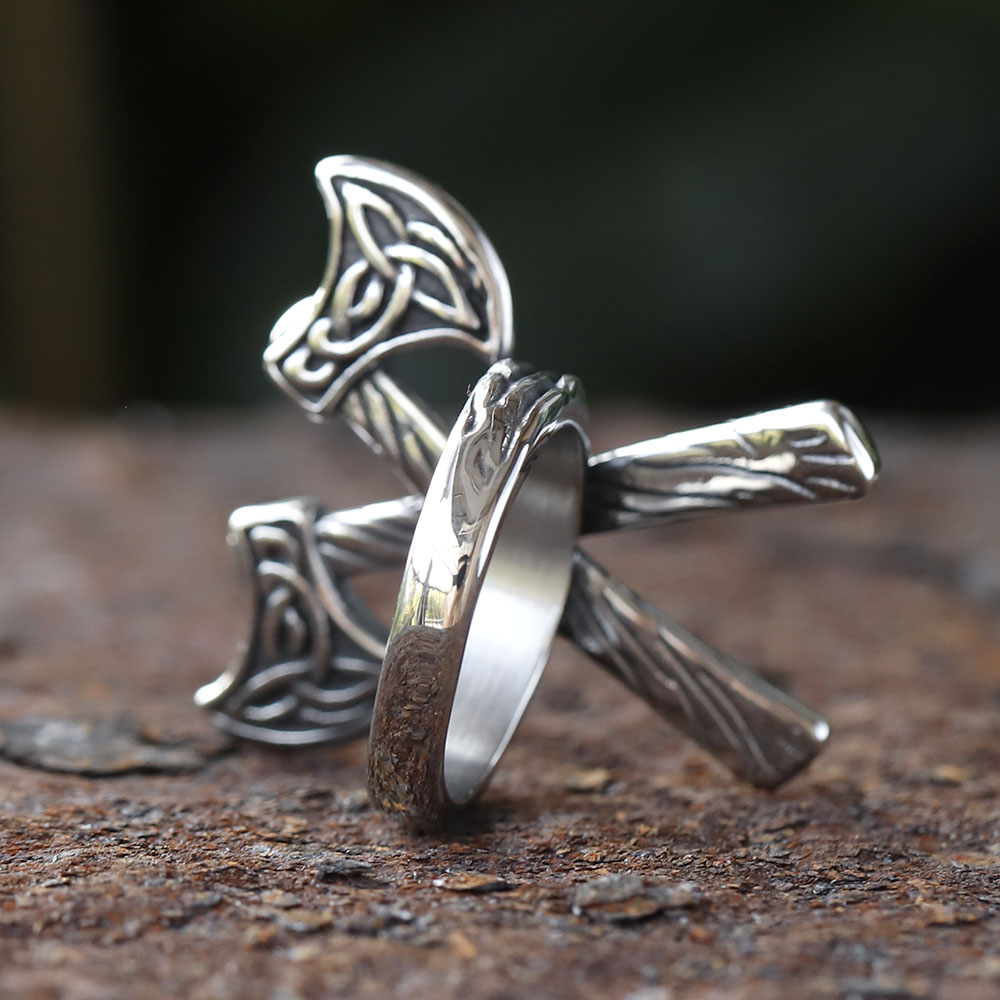 2025 Vintage Celtic Wolf Ax ri - Vintage Fashion Guide reseña y precio