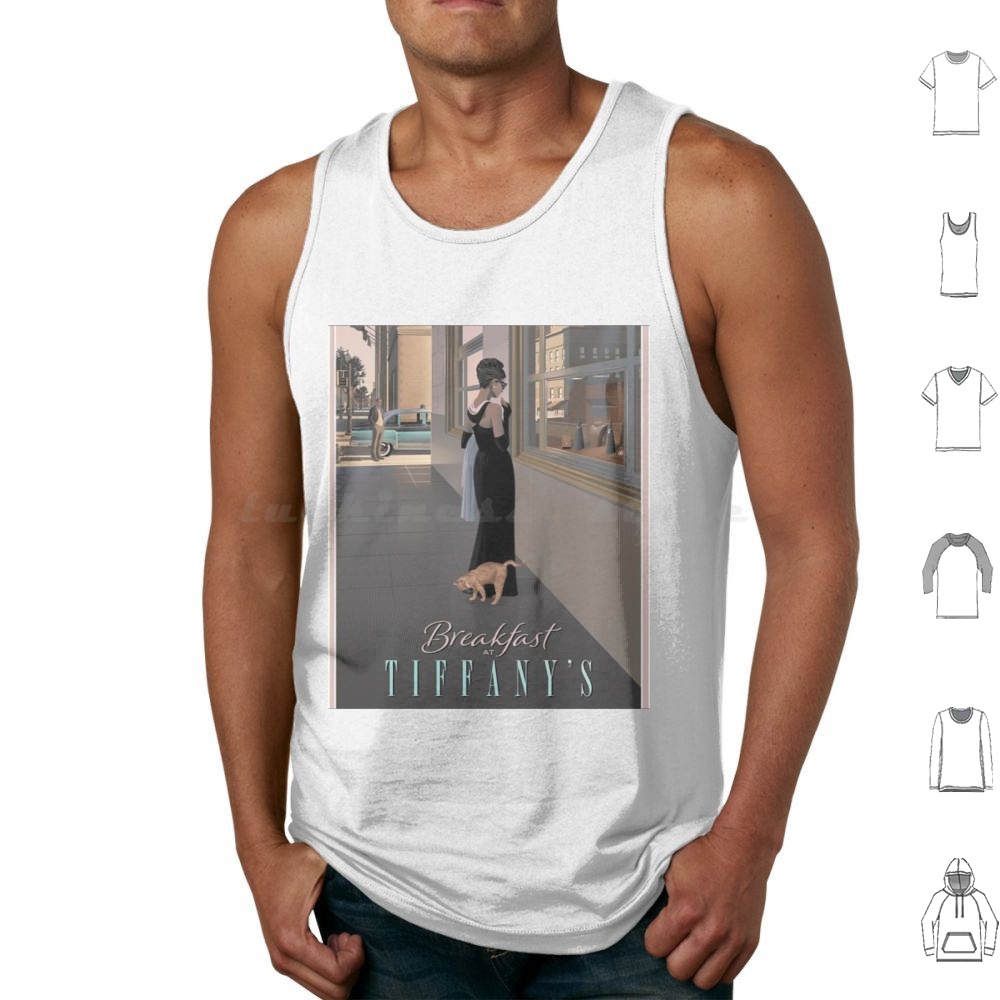 Breakfast Tank Tops Vest Sleev - Vintage Fashion Icons reseña y precio