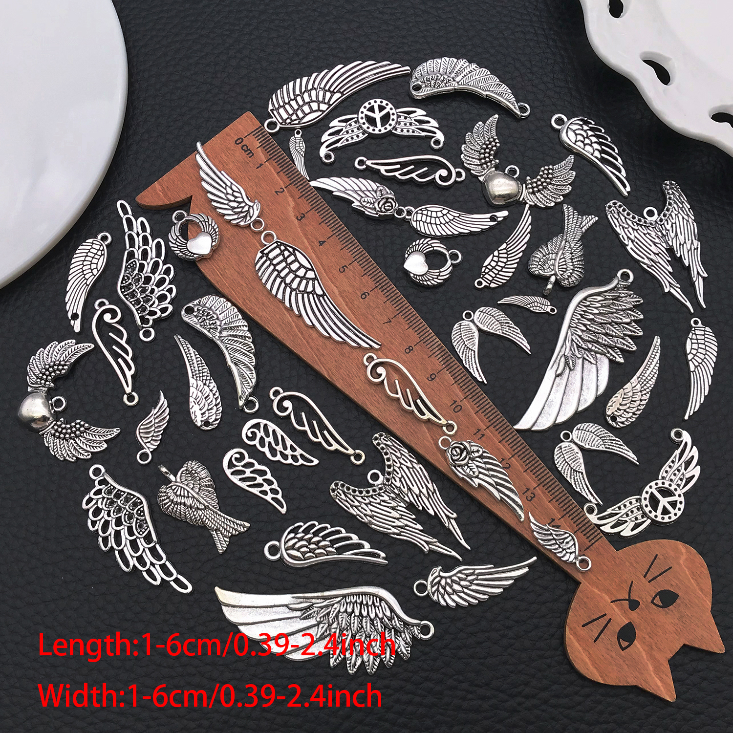 Angel Wing Charms, New 22/42 P - Vintage Fashion Nova reseña y precio