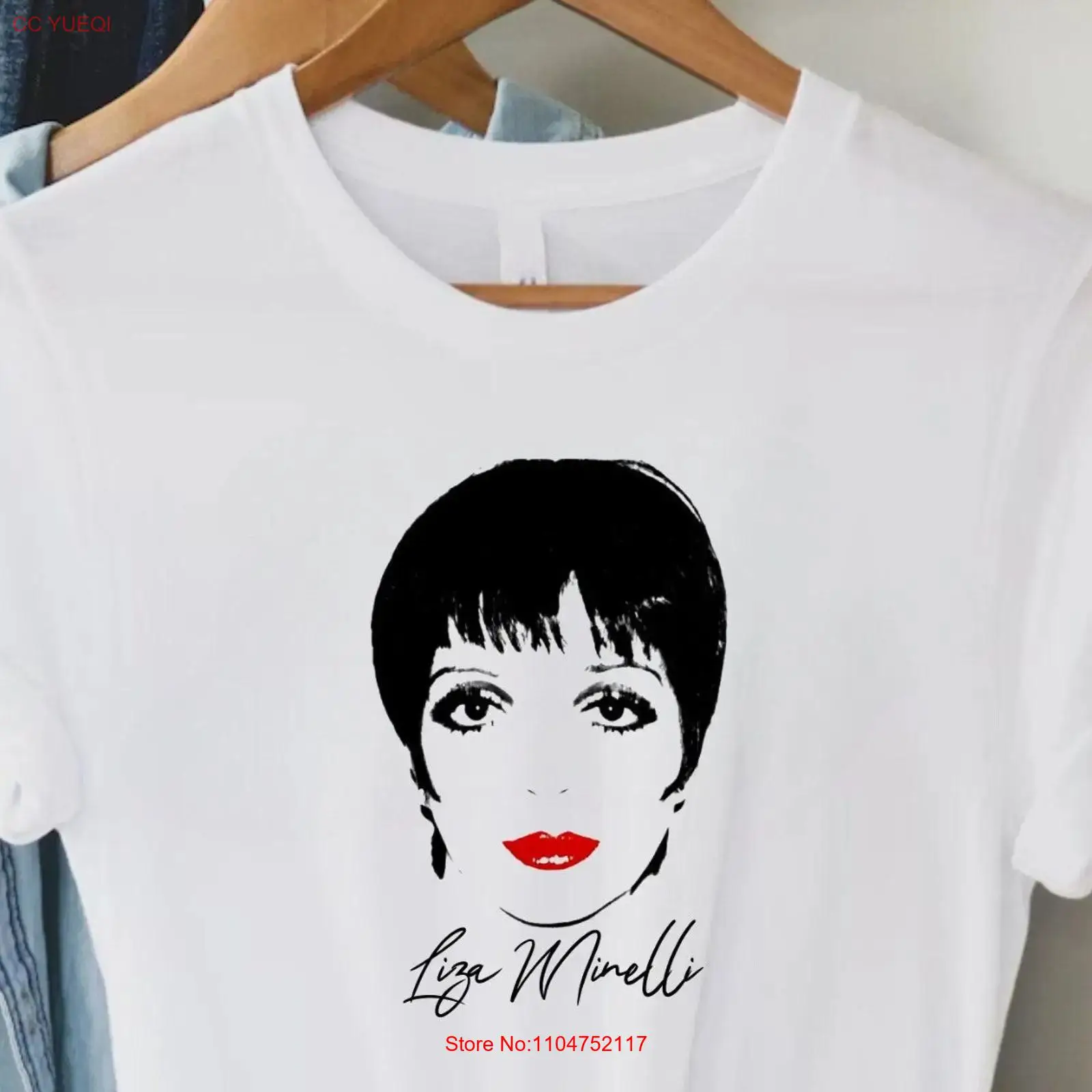 Liza Minnelli Iconic T Shirt T - Vintage Fashion Icons reseña y precio