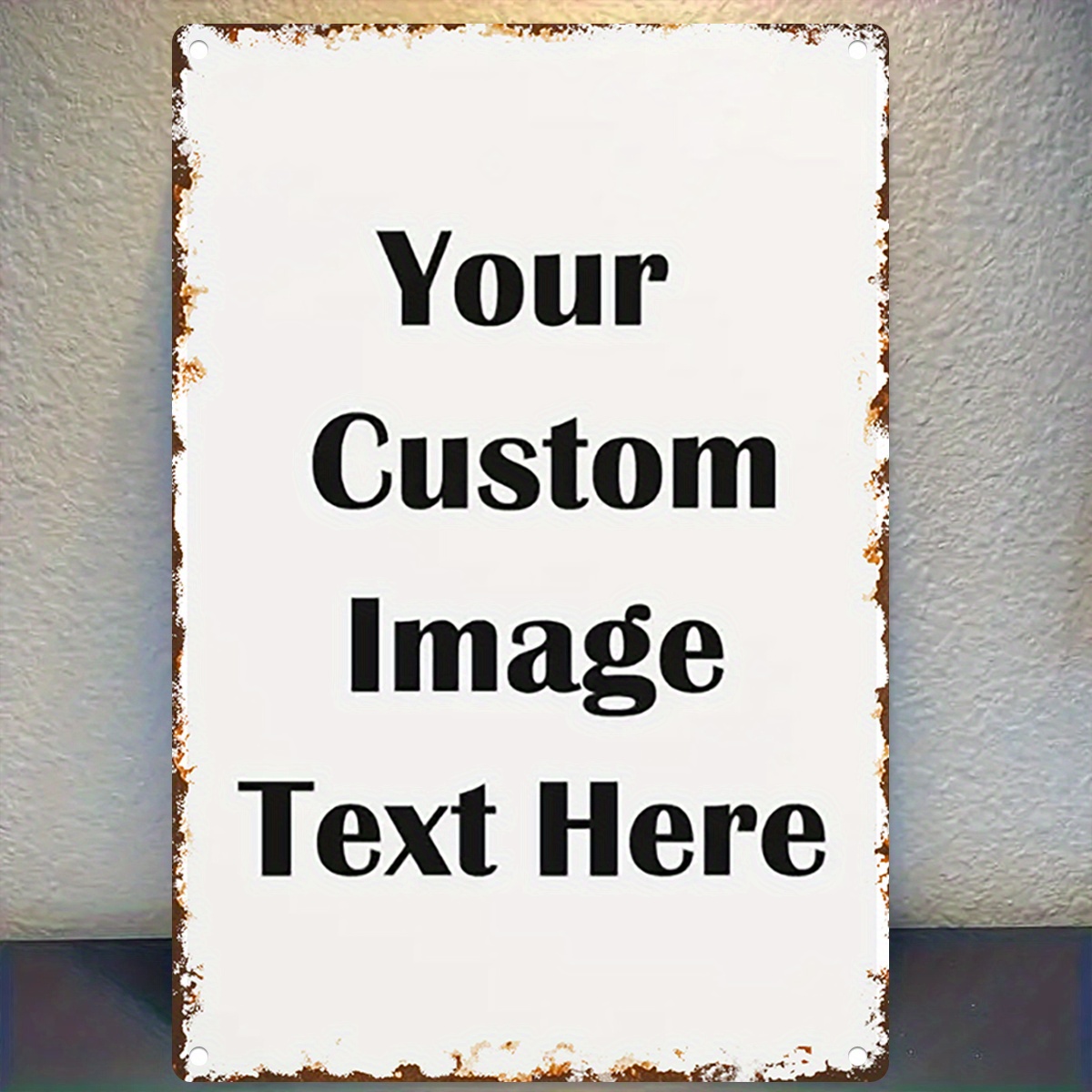 Custom Image/Text Metal Tin Si - Vintage Fashion Plates reseña y precio
