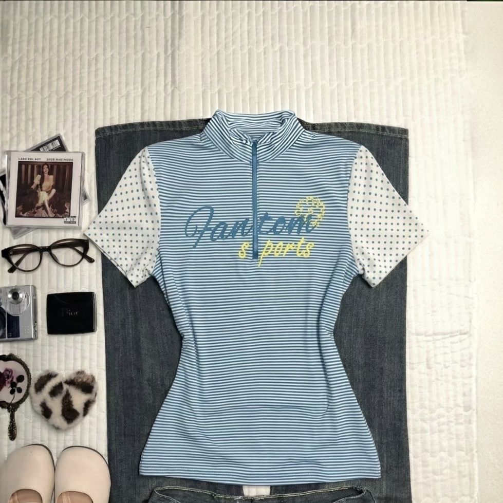 Punk T-shirt Goth Vintage Y2k  - Turtleneck Knit 90S reseña y precio